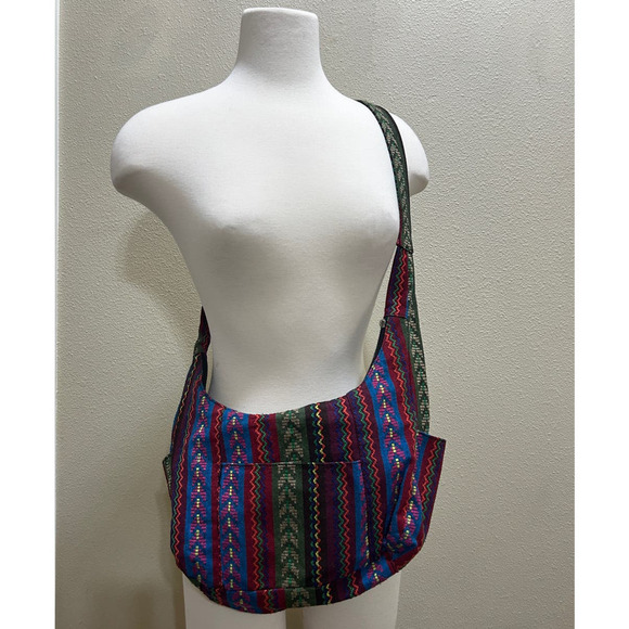 Itz Magic Studios Shoulder Bag Boho O/S Indie Peasant Artsy Indie Festival Cloth - Picture 2 of 14